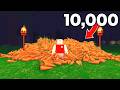 I Collected 10,000 CARROTS in 99 Nights in the Forest!
