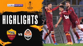 Roma 3-0 Shakhtar Donetsk | Europa League 20/21 Match Highlights