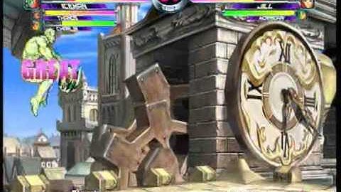 MvC2 Online (360): Brett (Cha/Ice/Tha) vs ShuyaSensei (Jill/Morg/Wolv) 7 .:9.12.10:.