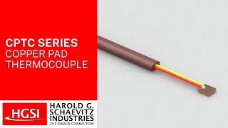 CPTC Series Miniature Suface Mount Copper Pad thermocouple overview harold g schaevitz