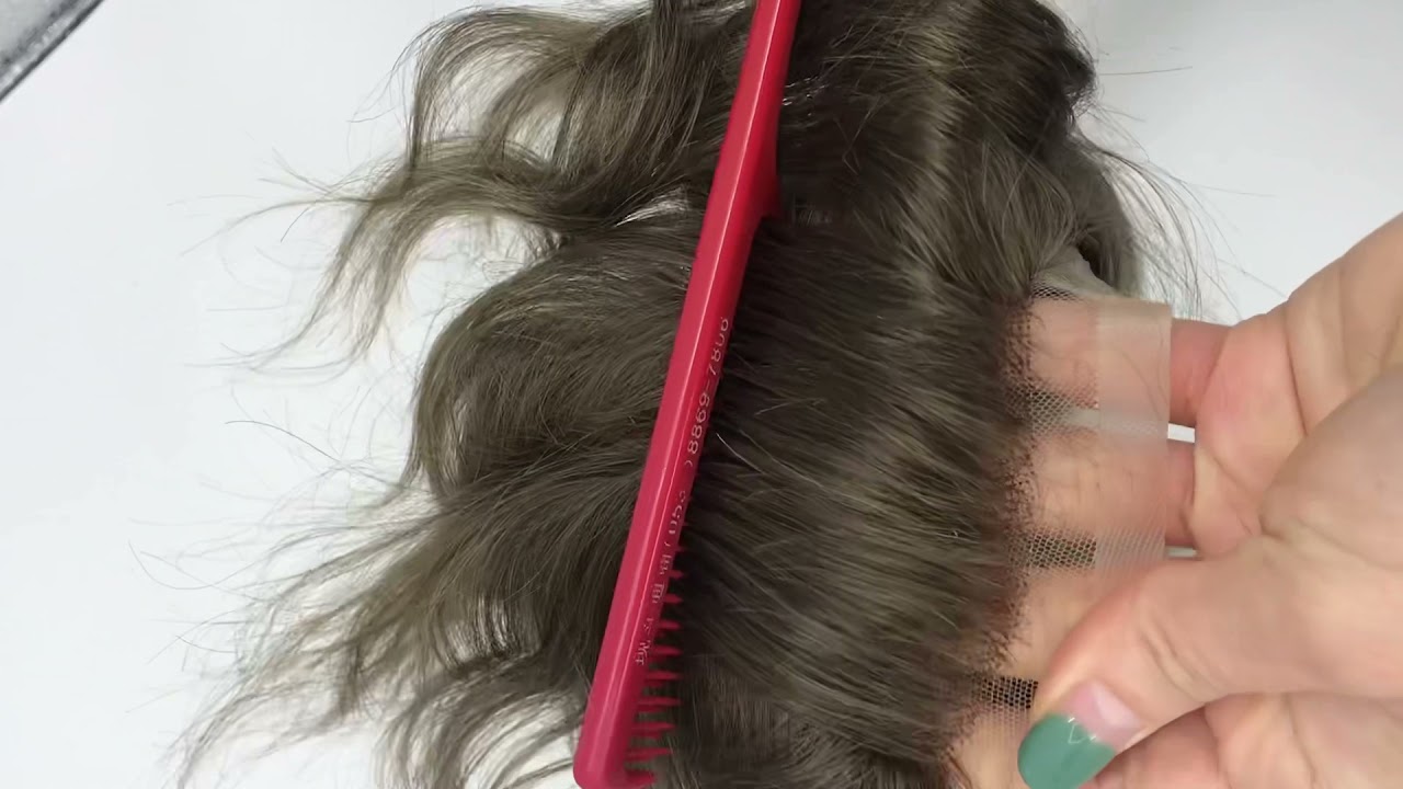 Offer Stock Hair Pieces Light Brown Color Swiss Lace Hair Systems