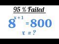 Canada | Can you solve this ? | Olympiad Mathematics | 99% Failed