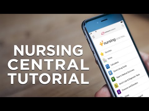 Nursing Central Tutorial