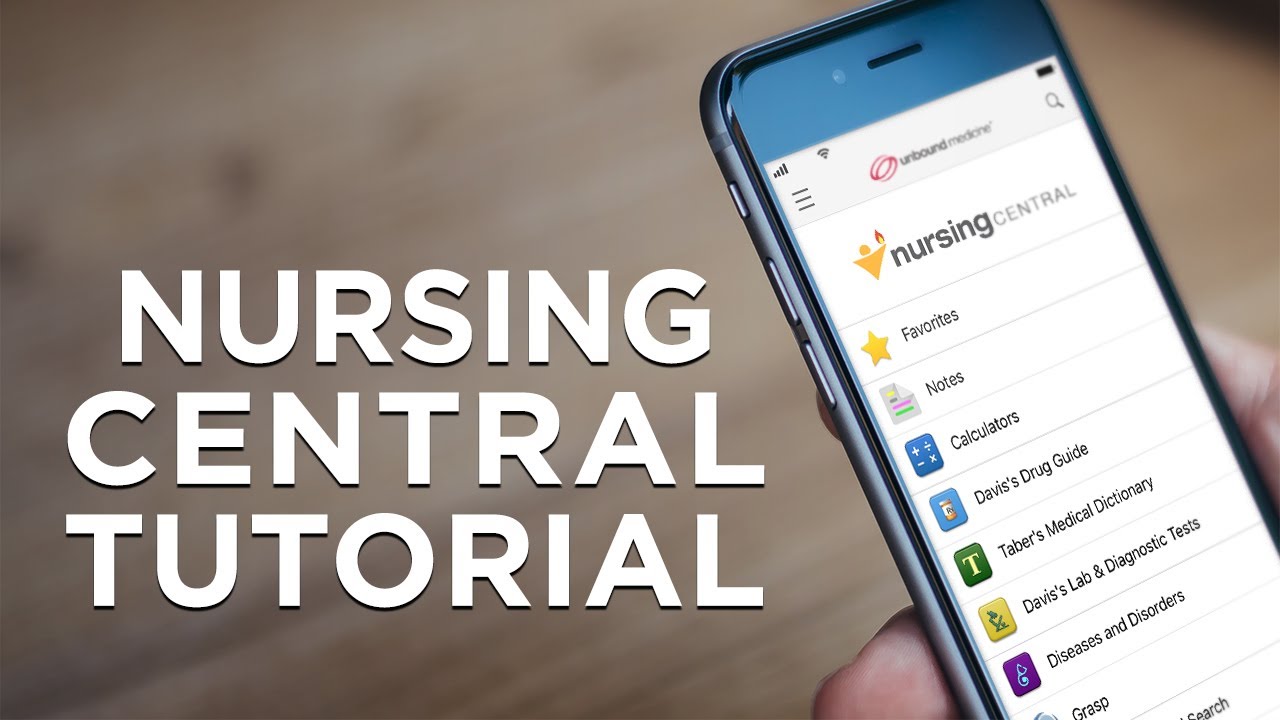 Nursing Central Tutorial YouTube