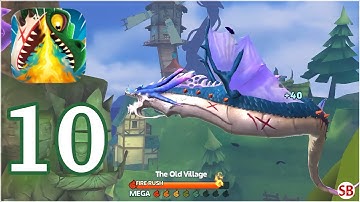 Hungry Dragon gameplay walkthrough part 10 - Poseidran (android and iOS)