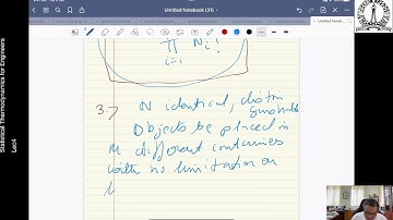 Lec 04 Combinatorial Analysis for StatisticalThermodynamics