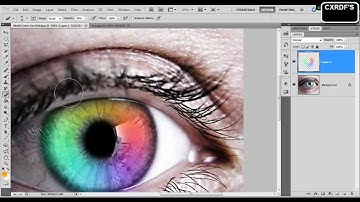 PhotoShop CS5 Multi-Color Eye Tutorial