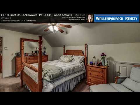 107 Musket Dr, Lackawaxen, PA home video tour