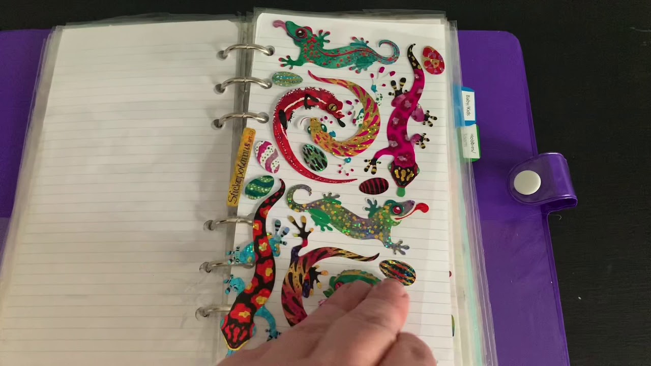 Stickopotamus Sticker Binder #2