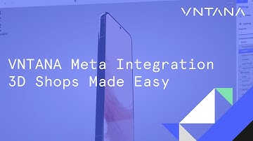 VNTANA Meta Integration - 3D Shops Made Easy