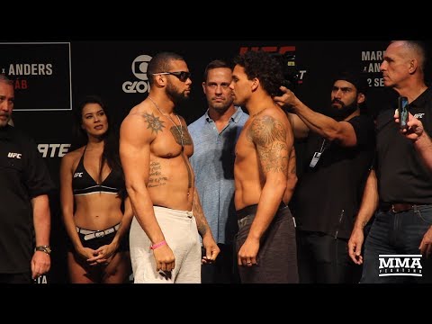 UFC Sao Paulo Ceremonial Weigh-In Staredowns - MMA Fighting