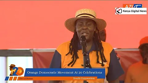 ODM HAITAUZWA! Winnie Odinga's POWERFULL Speech at ODM@ Celbrations in Mombasa