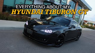 My 2008 Hyundai Tiburon GT BUILD BREAKDOWN