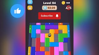 SLIDE JAM - LEVEL 84 - SOLUTION WALKTHROUGH