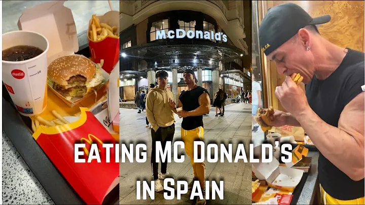Trying Mc Donalds in Europe Pt 1 | Cheat Meal in M...