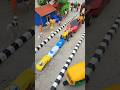 jcb pushing red car tractor and blue white yellow car in pit #jcb #jcbjcb #jcbtoy #jcbvideo #viral