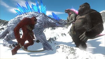 Total Godzilla X Kong Epic battle Against new Empire Skar King and other powerful Kaiju Monster