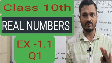 Class 10 maths chapter 1 exercise 1.1 question 1 | Real numbers class 10