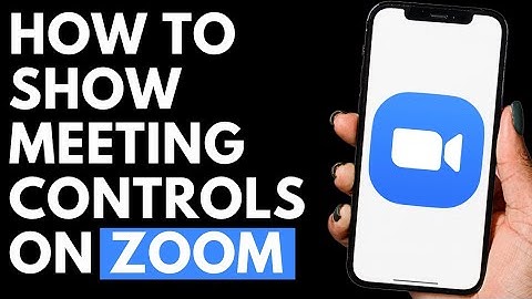 How To Show Meeting Controls on Zoom in Android Mobile | Zoom Tutorial