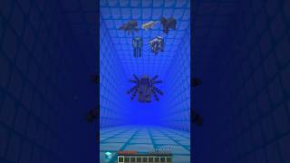 🌊 Which Mob Can Survive the Deepest Dive? #minecraftshorts