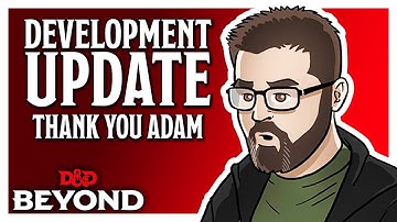 Dev Update - Our Goodbye and Thank You to Adam