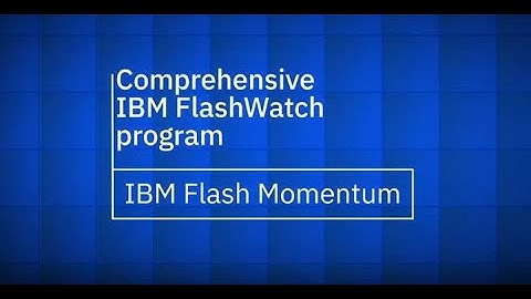 IBM Flash Momentum