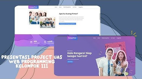 Presentasi Project UAS Web Programming 2