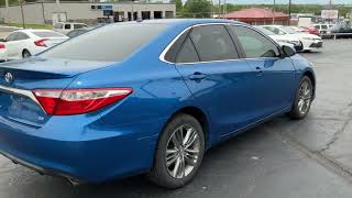 🚗 2017 Toyota Camry SE For Sale in Joplin, MO | Sporty, Reliable & Ready to Drive! 🔥