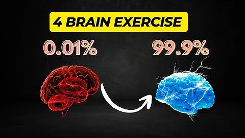 4 Simple Brain Exercises to Boost Your Brain Power and Focus