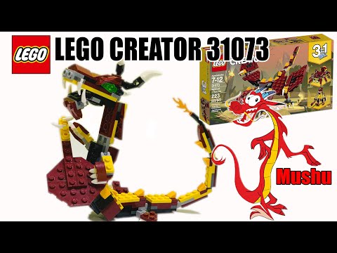 LEGO CREATOR 31073 Mythical Creatures | Chinese Dragon