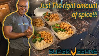 Let's Make #4! -Teriyaki Peanut Tofu w/ Stir Fry Veggies and Brown Rice @supervegans_official