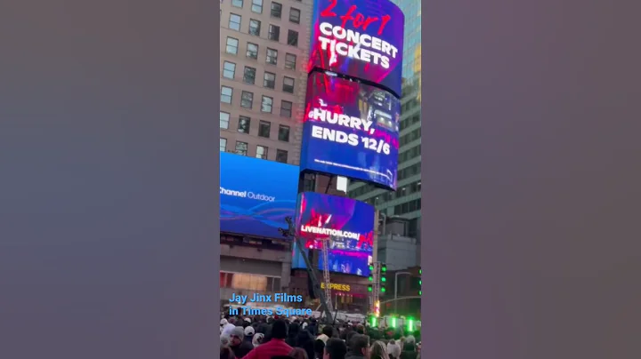 Times Square NYC - Jay Jinx Films and The Psychede...