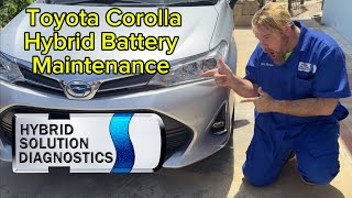 toyota corolla hybrid battery service