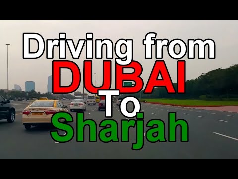 Driving From Dubai To Sharjah
