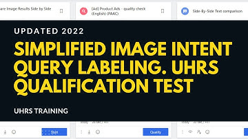 UHRS EASY Hitapps. SIMPLIFIED IMAGE INTENT QUERY LABELING. Qualification Test. Uhrs Tricks.