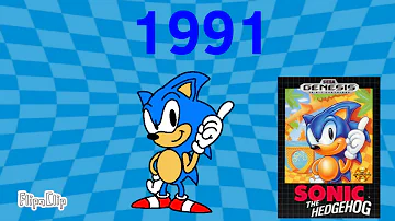Sonic The Hedgehog 30th anniversary tribute animation.