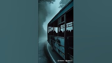Ghosts in Old bus #ghost #bus #old #ai #scary #dark #horror #video #youtube #shorts #gothic #meta