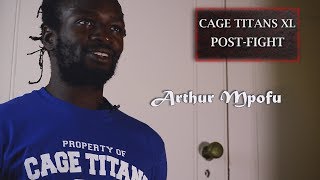Famous Arthur Mpofu talks Successful Amateur Debut at Cage Titans 40 Wealth