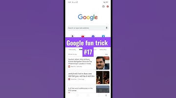 Thumbnail of Google fun tricks🤣🤣😂 2021 Google fun tricks Google funny trick in hindi Google hacks  #google#shorts