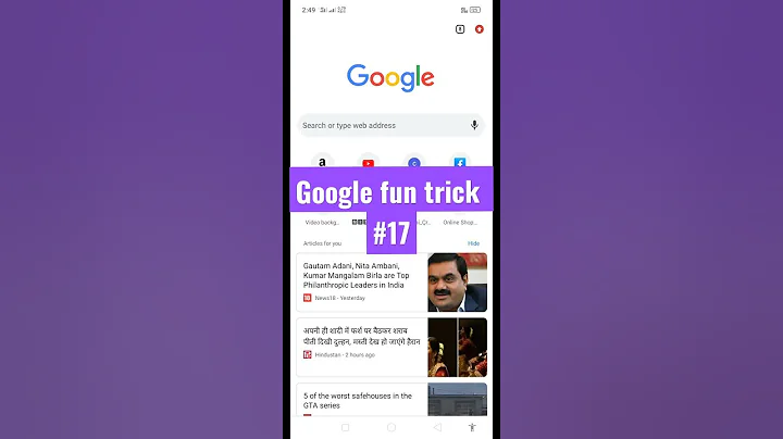 Google fun tricks🤣🤣😂 2021 Google fun tricks Google funny trick in hindi Google hacks  #google#shorts
