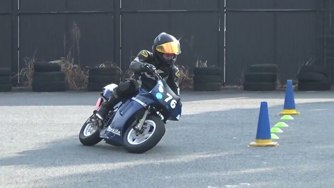 2026年2月15日 ミニカーナ大会 ひーちゃん NSR50 練習走行15:32