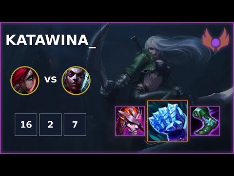 [ Katawina_ ] Katarina MID vs Ekko | EUW MASTER | LOL Season 2022