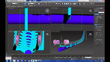 Creating a 3d Roller Coaster in 3ds Max Part 5