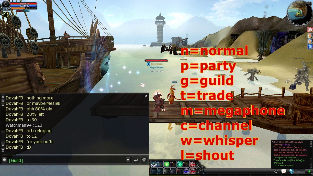 Tips and tricks for ingame chat - Cabal Online - YouTube