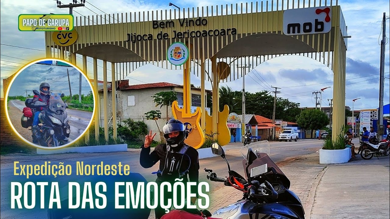 Tour de Motos - Jericoacoara - Delta do Parnaíba - Lençóis