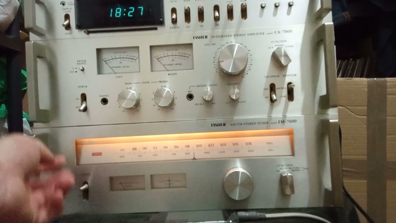 Fisher 7000 HiFi Audio vintage