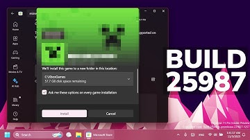 New Windows 11 Build 25987 – New Microsoft Store Update, File Explorer Change and Fixes (Canary)