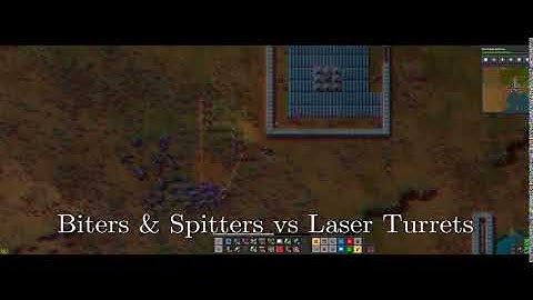 The Power of Laser Turrets | Factorio