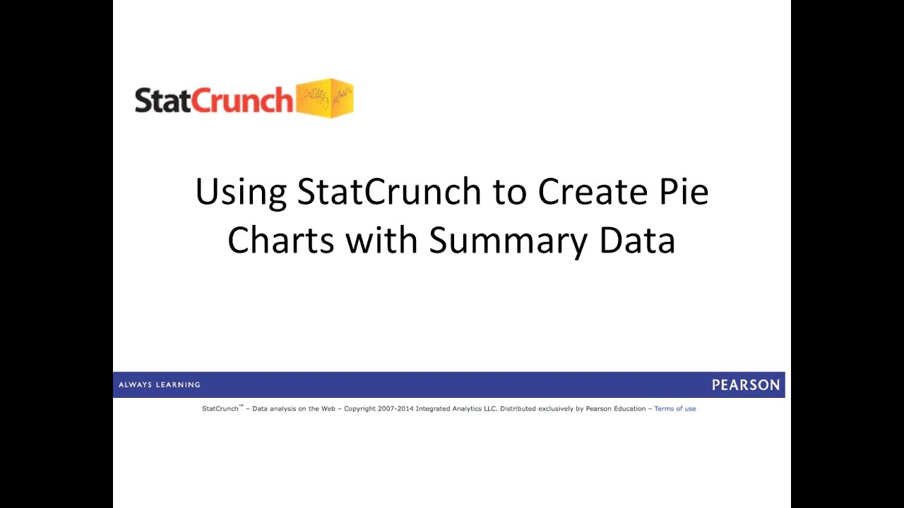 Pareto Chart Statcrunch