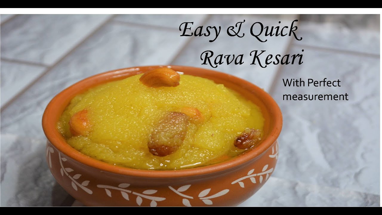SharavanaBhavan RAVA KESAR Rava Kesari recipe with perfect